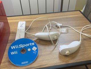 Wii Rossa - Console Nintendo + Wii Sports