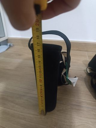 Sandali neri con plateau