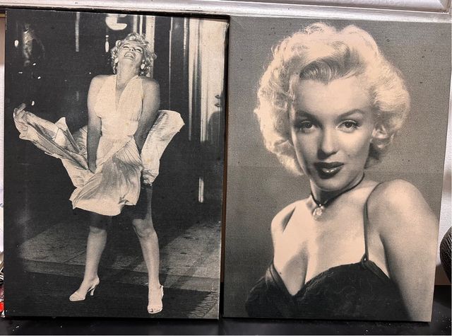 2 Cuadros Marilyn Monroe