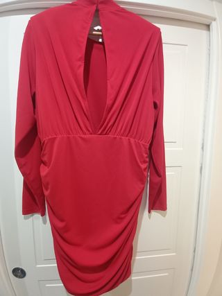 Vestido rojo ajustado