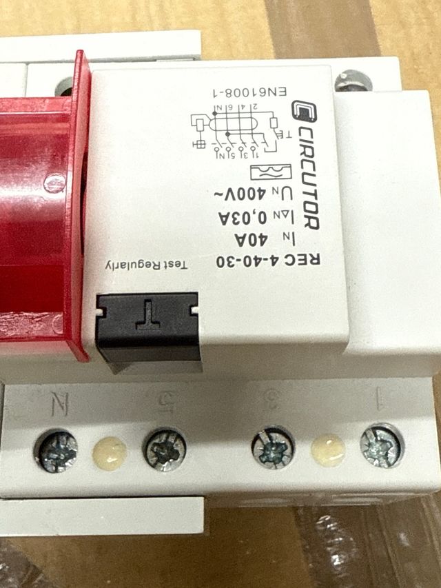 Interruptor Diferencial Circutor REC2 40A
