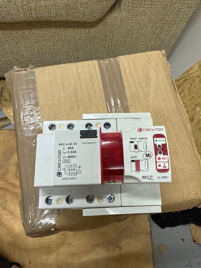 Interruptor Diferencial Circutor REC2 40A