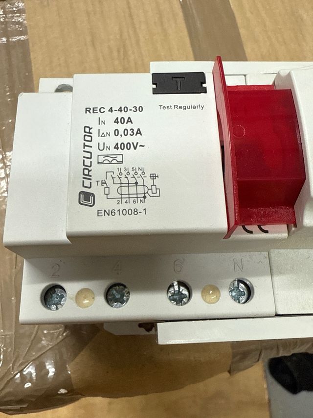 Interruptor Diferencial Circutor REC2 40A