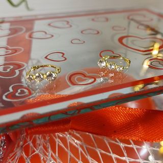 Pendientes aro oro 14k
