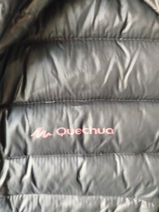 Cazadora Quechua negra y roja XS