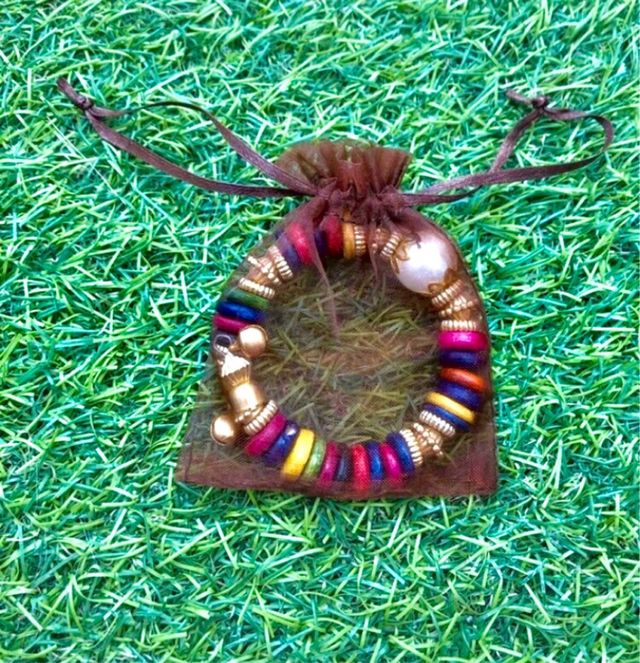 Pulsera multicolor + bolsa -Sin estrenar-