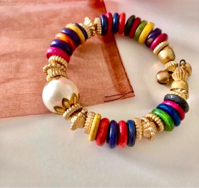 Pulsera multicolor + bolsa -Sin estrenar-