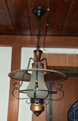 Lampadario soffitto vintage