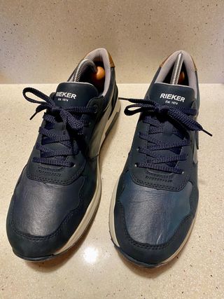 Zapatillas Rieker Hombre Azul Marino