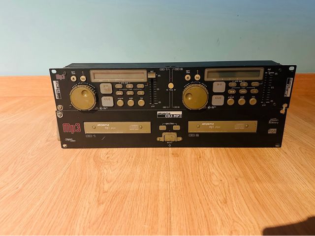 Akiyama CDJ-MP3: Reproductor CD doble