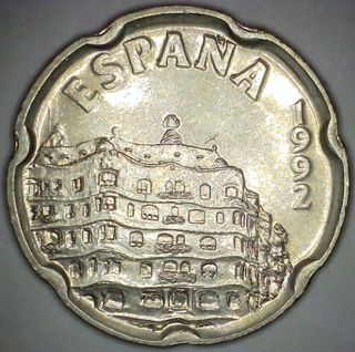 50 Pesetas España 1992 Barcelona ́92