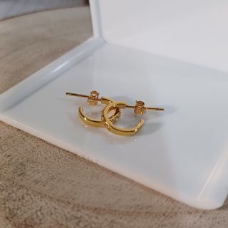 Pendientes Baublebar chapados en oro