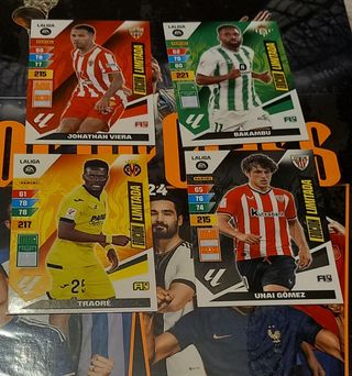 Adrenalyn XL 23-24 -  cuatro cartas