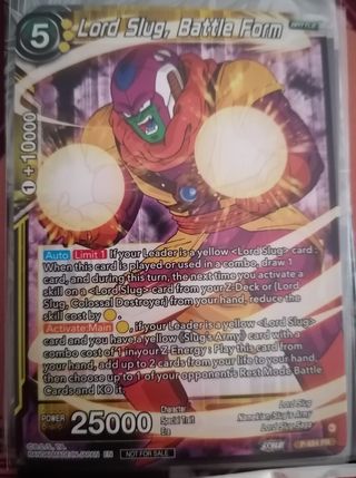LORD SLUG, BATTLE FORM x4 - DB CARD GAME