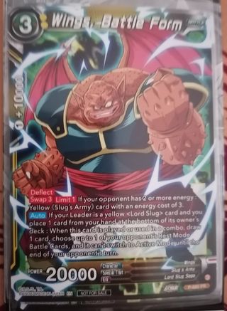 WINGS, BATTLE FORM x4 - DB CARD GAME