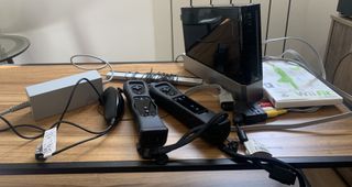 Wii Nera + 2 Telecomandi + Wii Fit