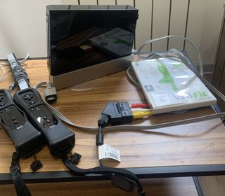 Wii Nera + 2 Telecomandi + Wii Fit