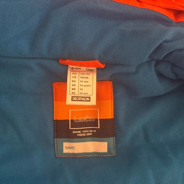 Traje esquí completo