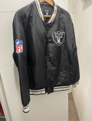 Chaqueta negra NFL Raiders