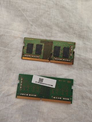 Módulos RAM Samsung 8GB SO-DIMM DDR4 3200MHz
