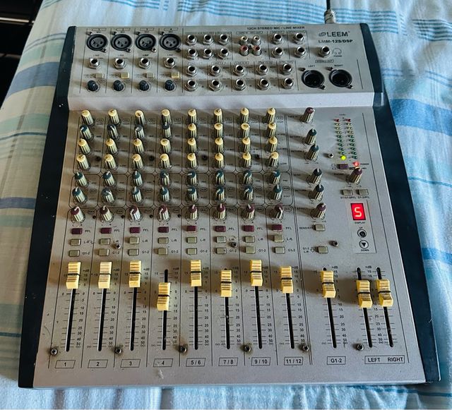 Mesa mezclas LEEM LMM-12S/DSP 12ch