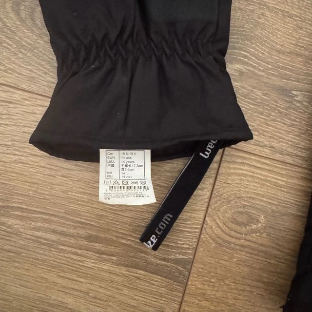 Guantes Wedze esquí - negros