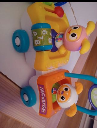 Tren Fisher-Price Robi y sus amigos. Aprendizaje