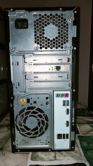 HP Pavilion Desktop rojo  oferta hoy