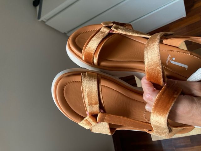 Sandalias planas Jeannot marrones T40