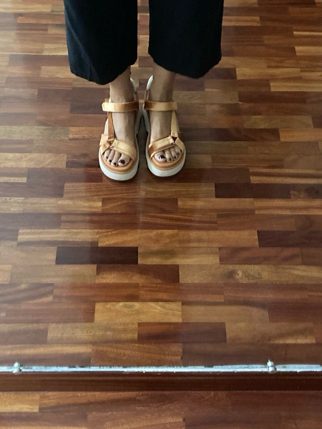 Sandalias planas Jeannot marrones T40