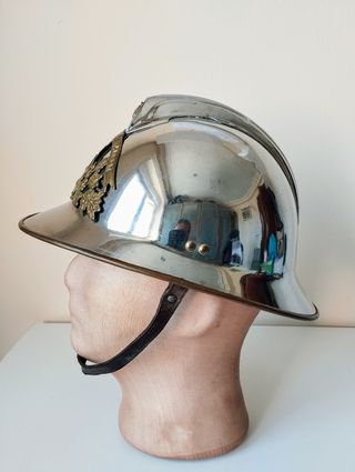 Casco Adrian bomberos, Francia 1933.