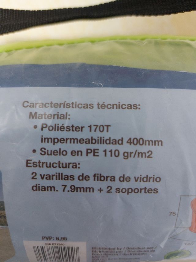 Paravientos Plegable WINDEBEACH