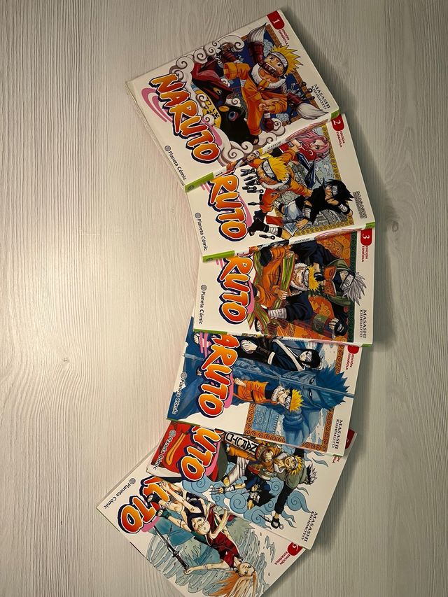 Naruto nº 01/ 02/ 03/ 04/ 05/ 06