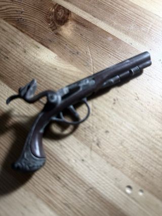 Mini Pistola Coleccionable Metálica