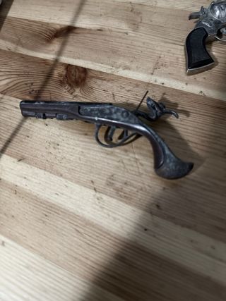 Mini Pistola Coleccionable Metálica