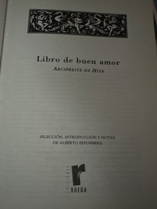 Libro de buen amor