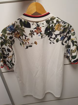 Polo Zara Hombre M - Serpientes Flores