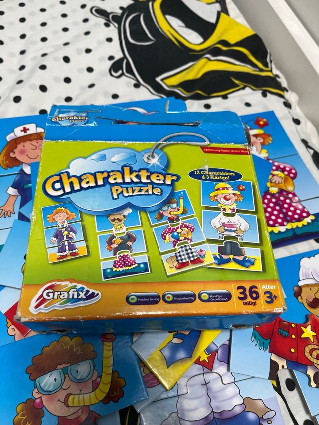 Puzzle profesiones infantil