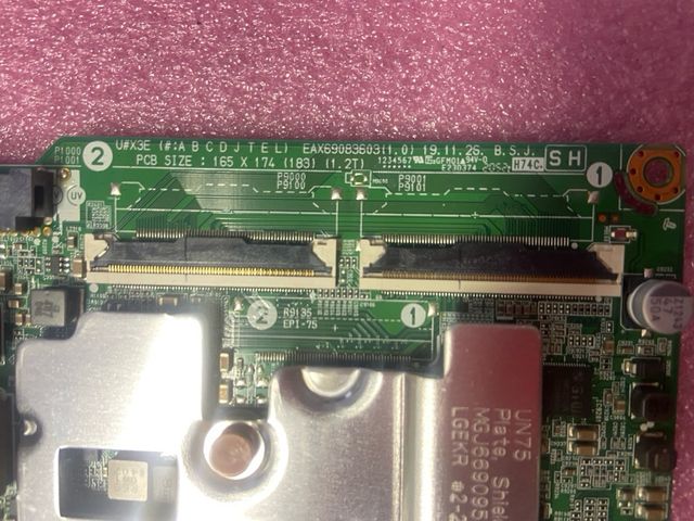 Placa base Tv LG 65UN711