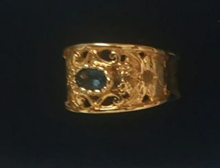 Anillo antiguo estilo Isabelino T.14