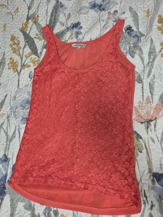 Camiseta color coral