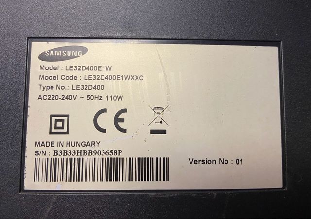 Placa base Tv Samsung LE32D400 