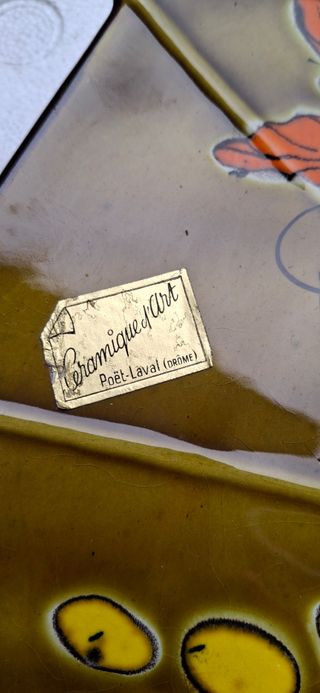 Alzatina Céramique d'Art vintage