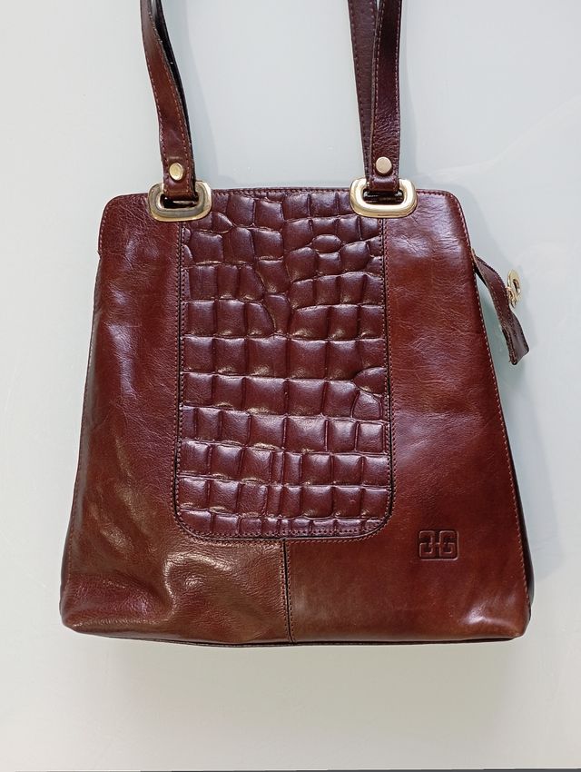 Bolso Piel auténtica Marrón