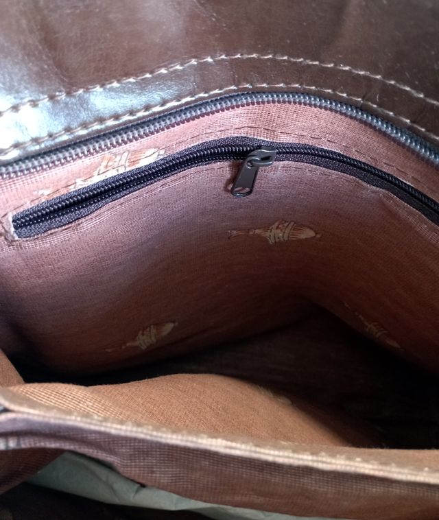 Bolso Piel auténtica Marrón