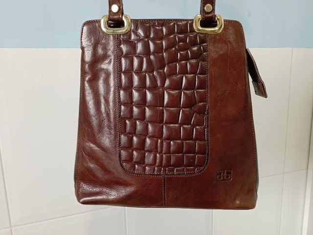 Bolso Piel auténtica Marrón