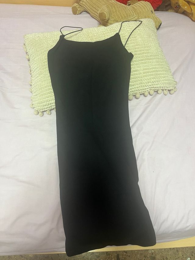 Vestido Zara negro talla S