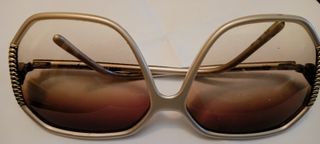 Gafas sol Nina Ricci doradas vintage 