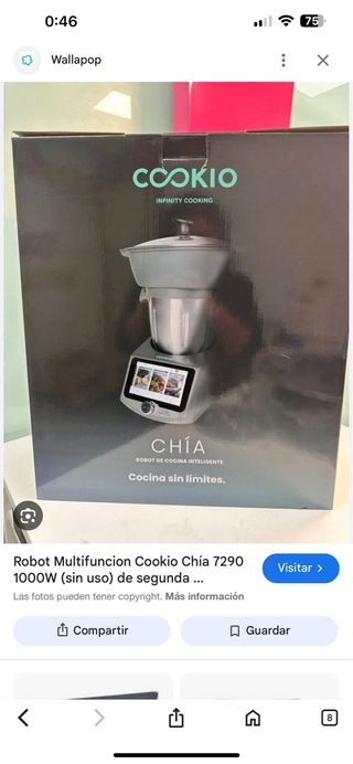 Cookio Chia: Robot cocina nuevo