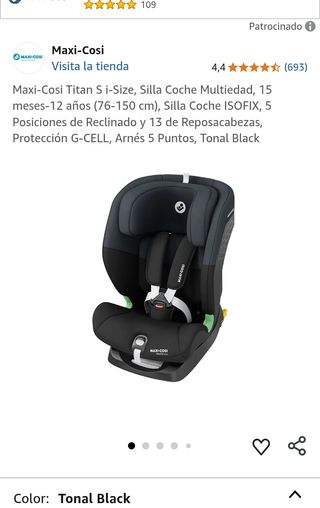Maxi-Cosi Titan S i-Size: Silla coche